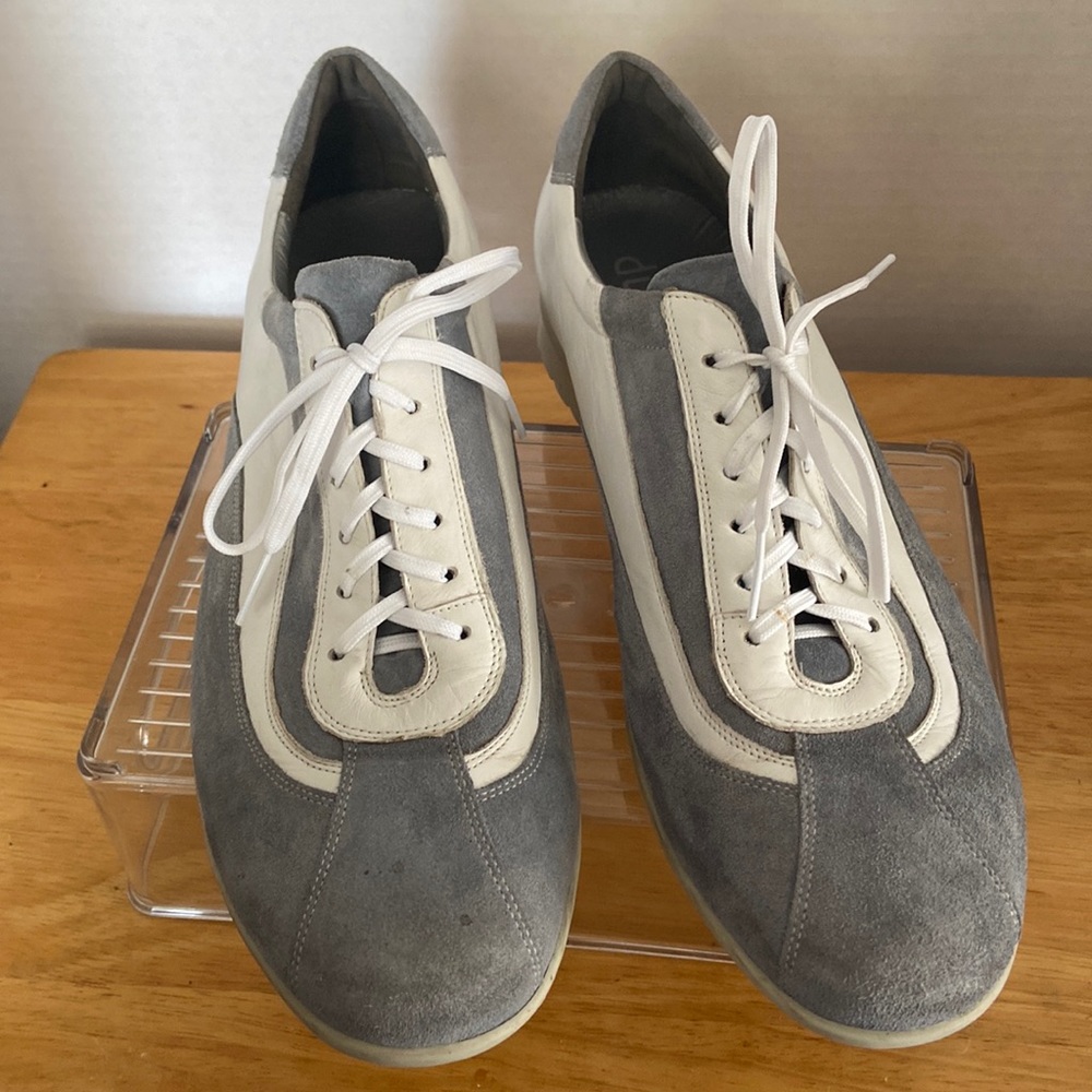 Durea Women's Nicky Jean Blue/white Walking Shoes 8.5